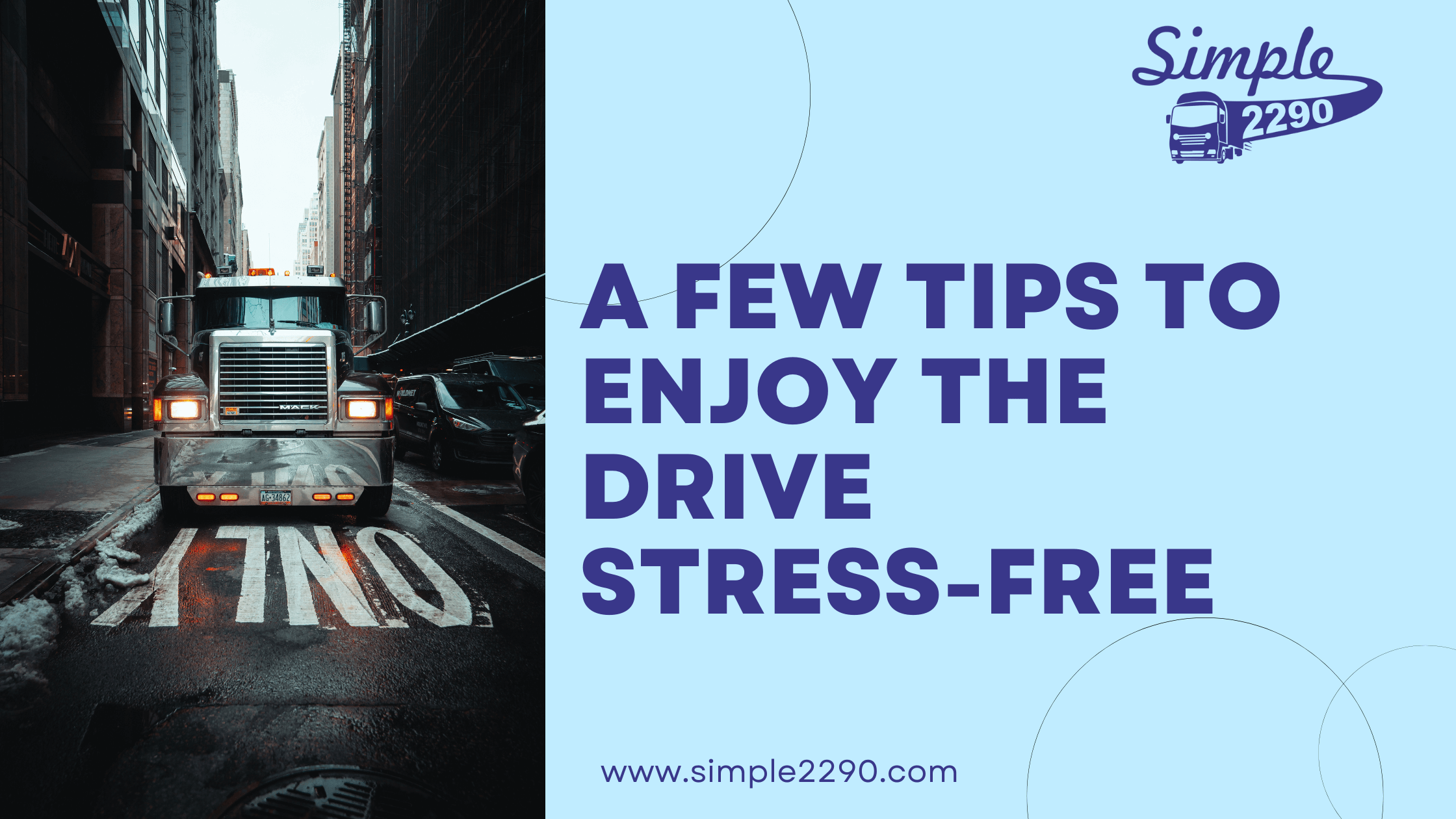 A few tips to enjoy the drive stress-free